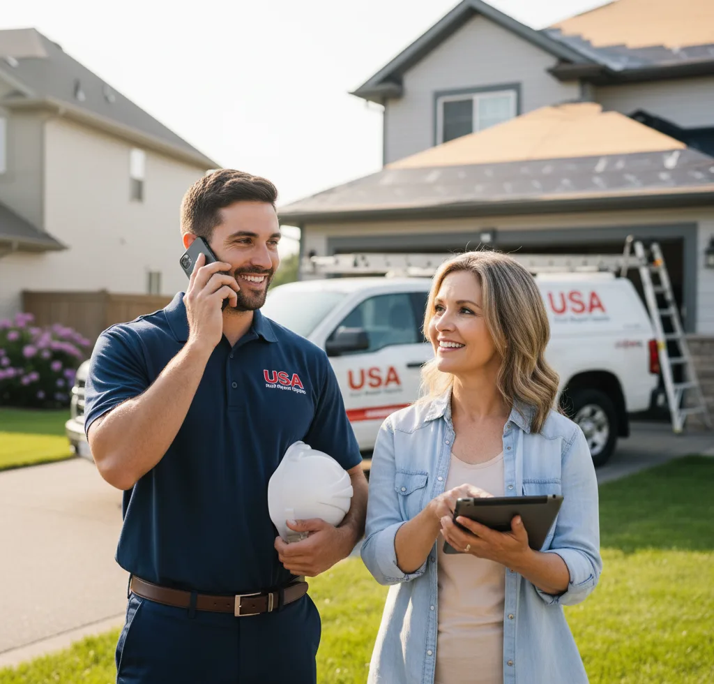 USA Roof Repair Experts customer support in Canal Fulton